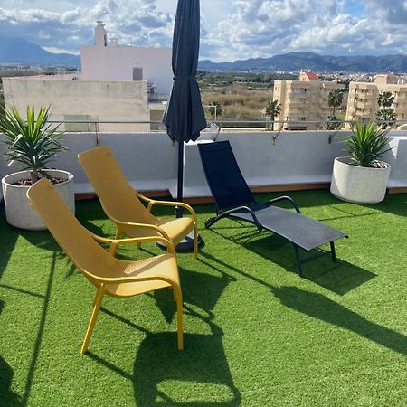 Apartamento A 100 Metros De La Playa Con Grande Terraza Y Vistas Al Mar Daimus Εξωτερικό φωτογραφία
