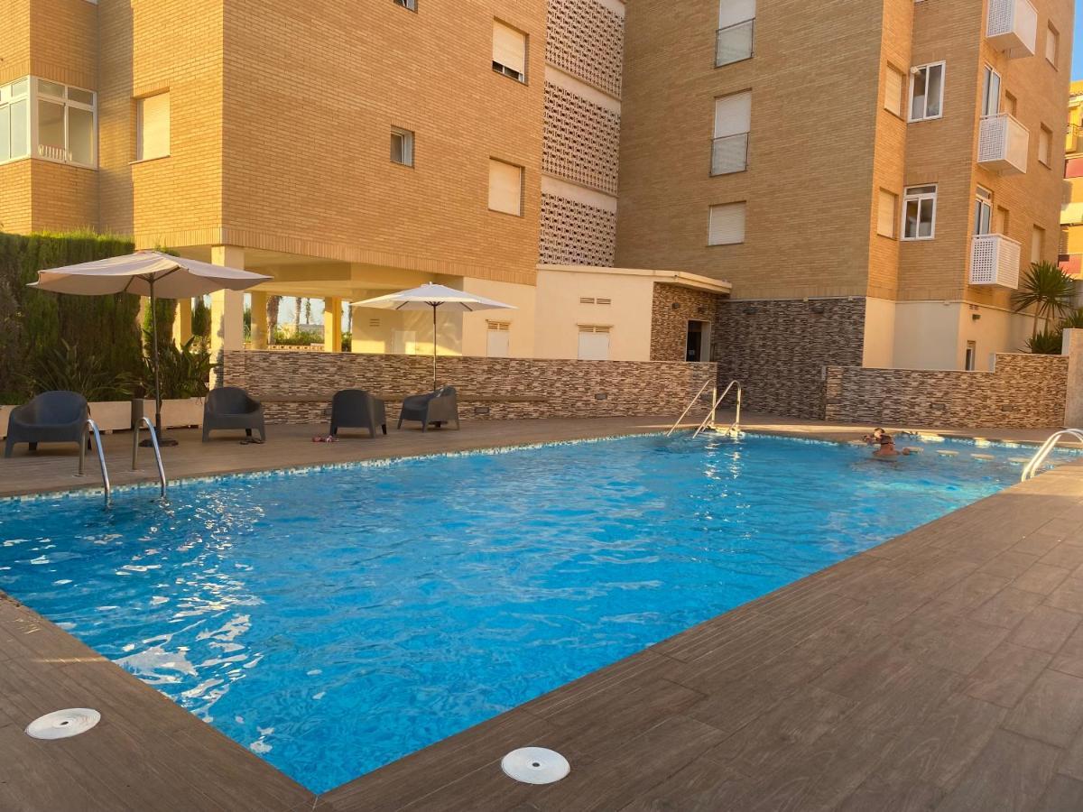 Apartamento A 100 Metros De La Playa Con Grande Terraza Y Vistas Al Mar Daimus Εξωτερικό φωτογραφία
