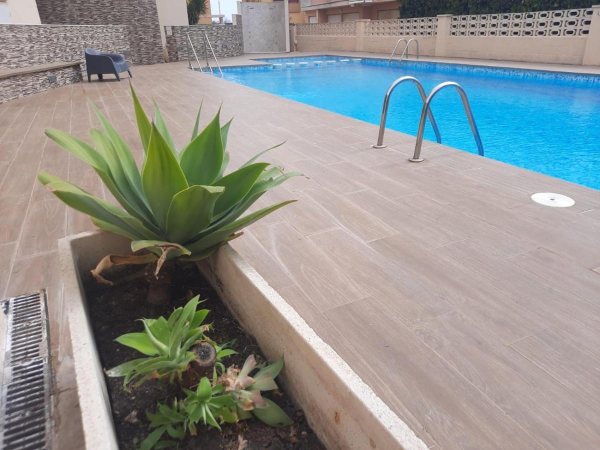 Apartamento A 100 Metros De La Playa Con Grande Terraza Y Vistas Al Mar Daimus Εξωτερικό φωτογραφία